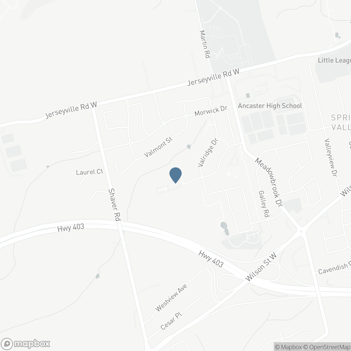 40 WESLEYAN Court Unit# 6, Ancaster, Ontario L9G 5C7